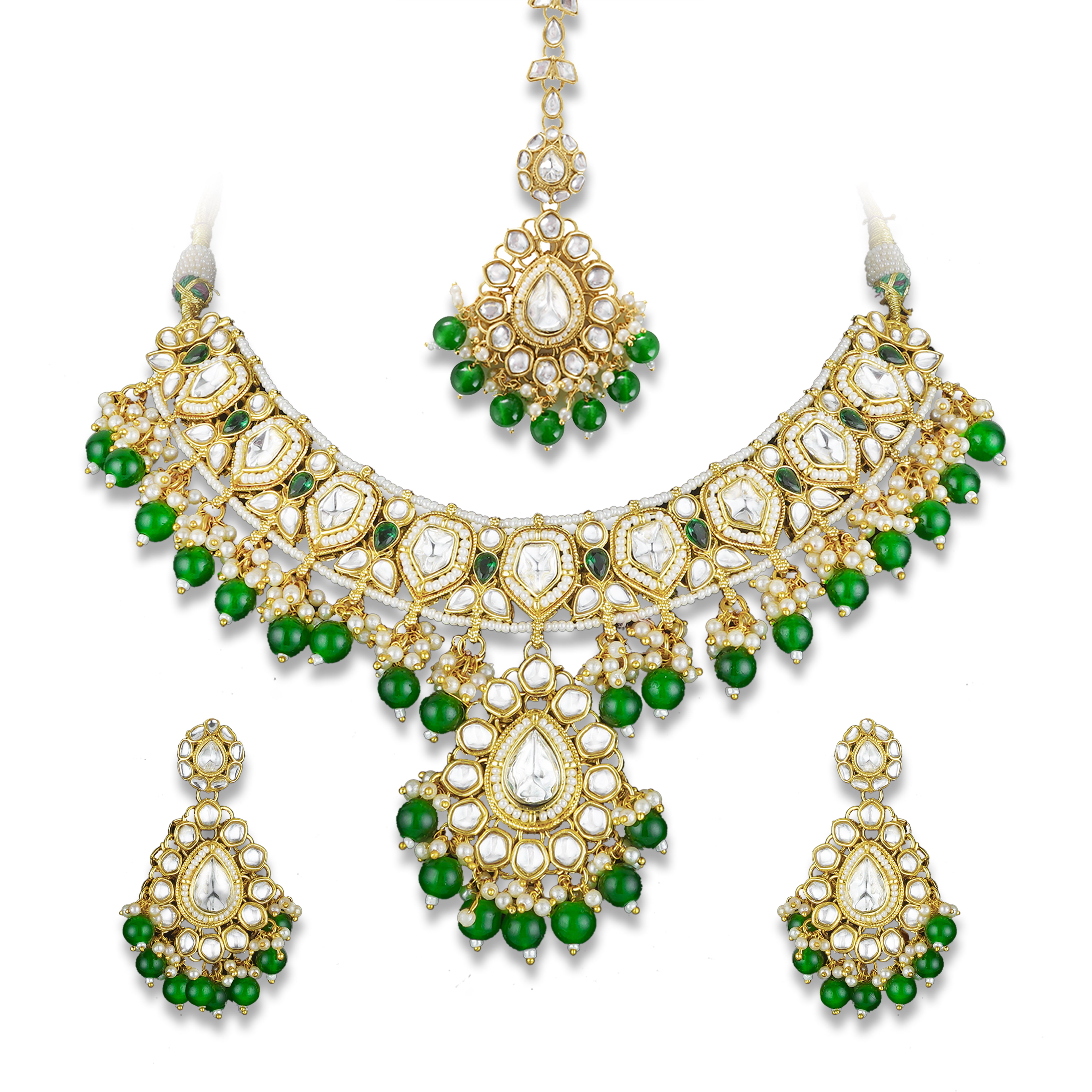 Anya Polki Kundan Premium Choker Necklace Set
