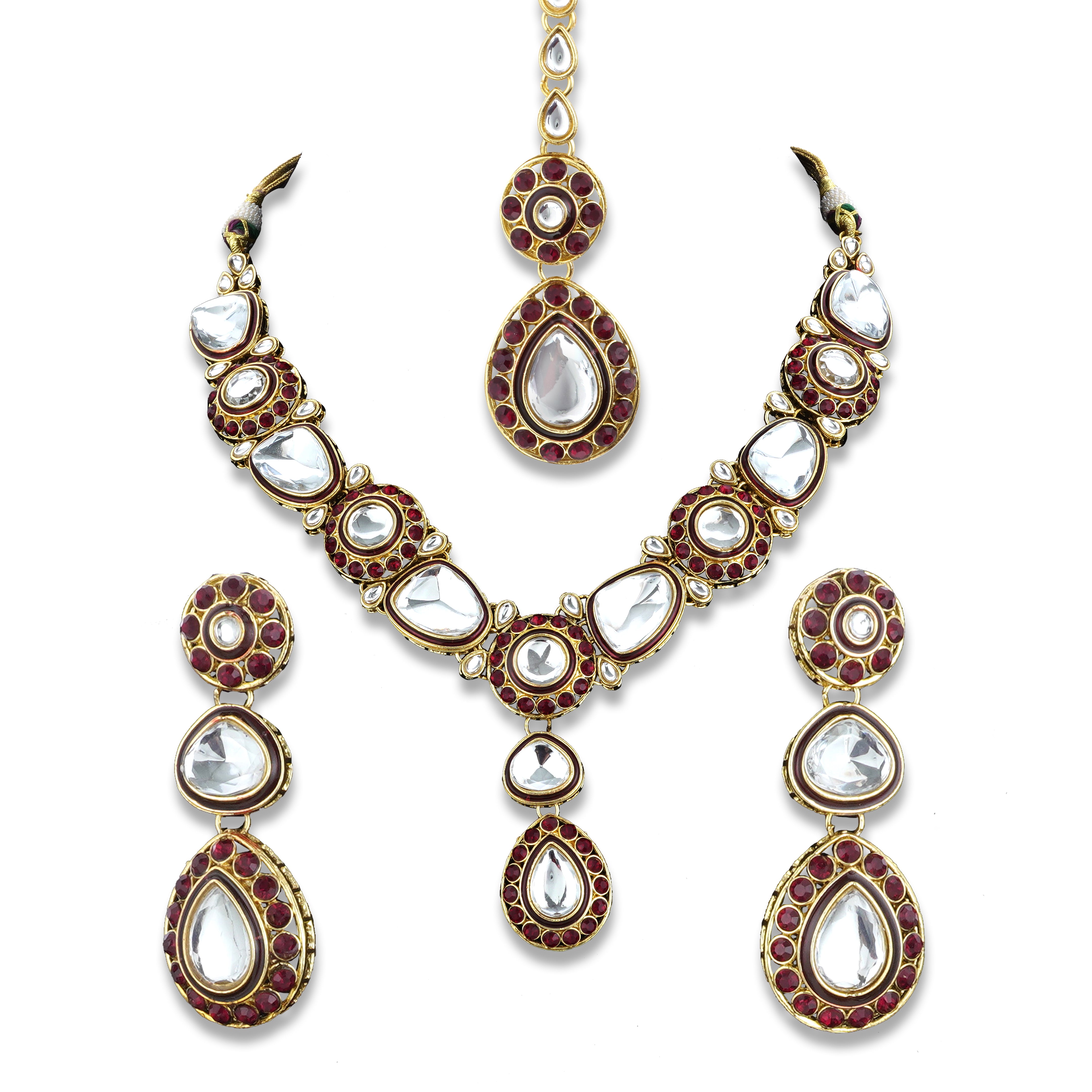 Rani Ghurmita Kundan Premium Jewellery Set