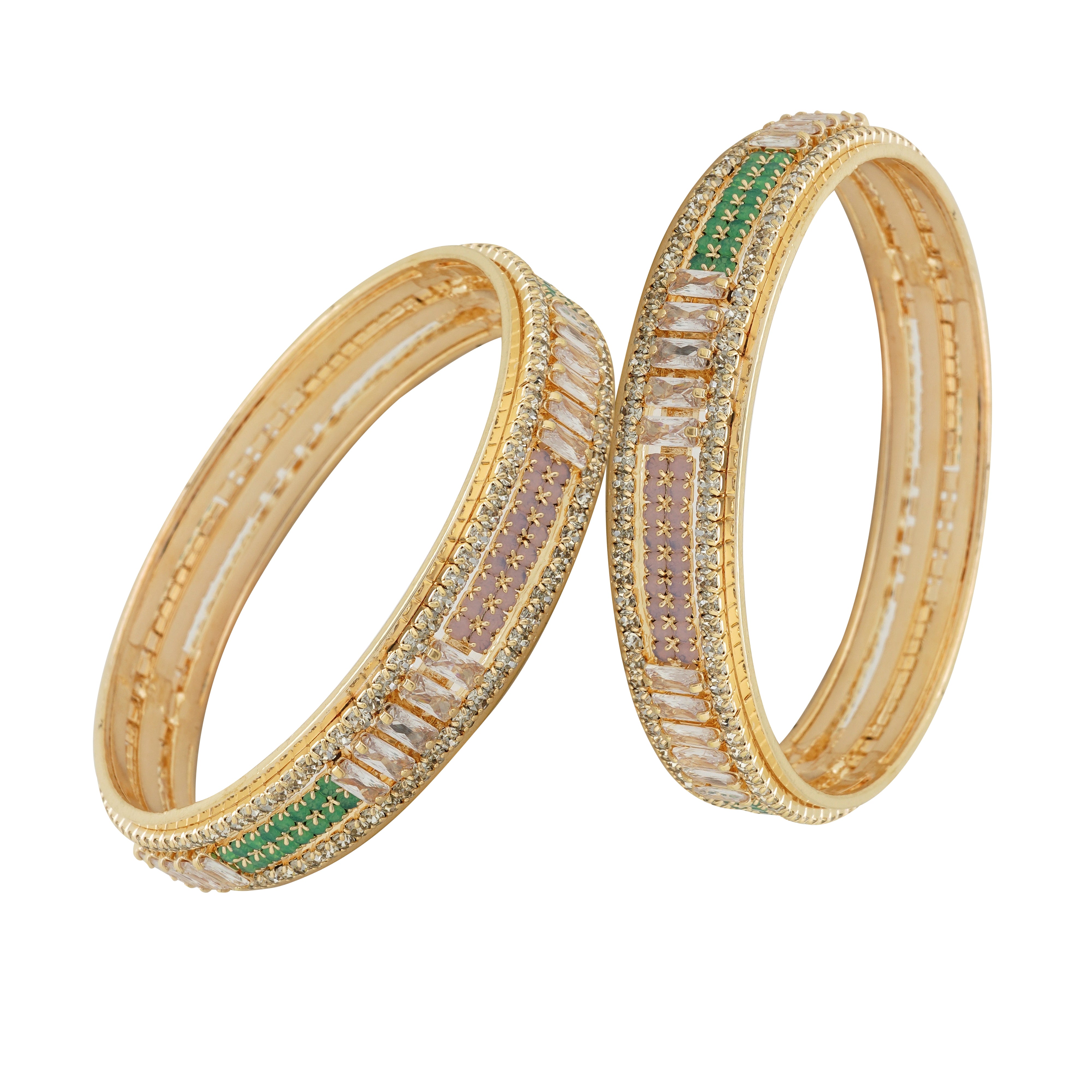 Designer AD Cubic Zirconia Bangles